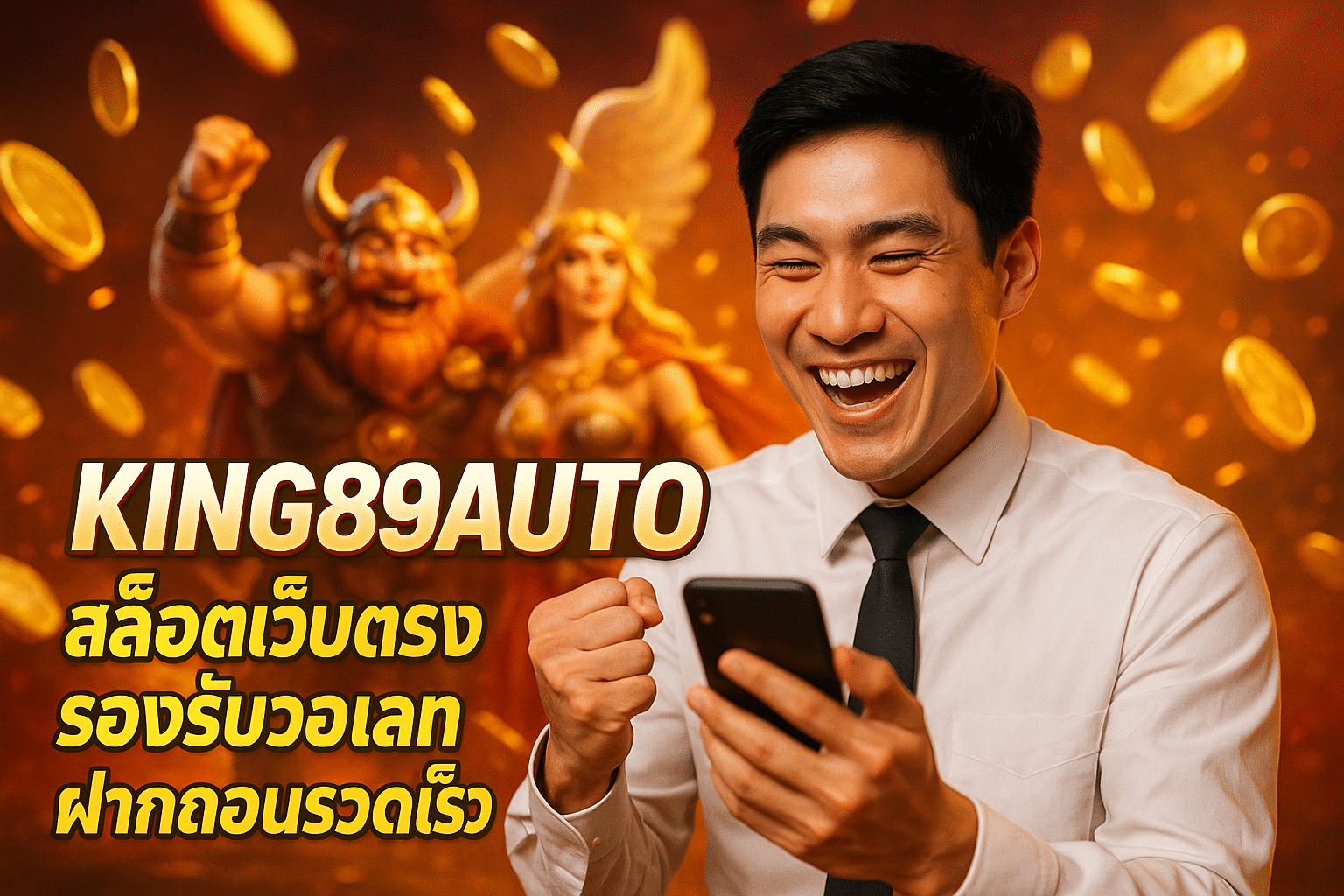 KING89AUTO สล็อตเว็บตรง รองรับวอเลท ฝากถอนรวดเร็ว