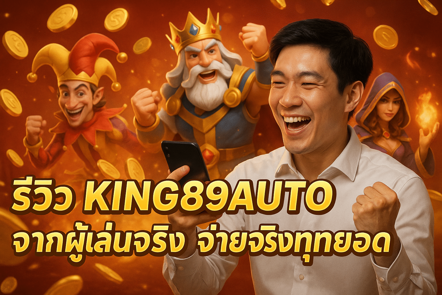 รีวิว KING89AUTO จากผู้เล่นจริง จ่ายจริงทุกยอด