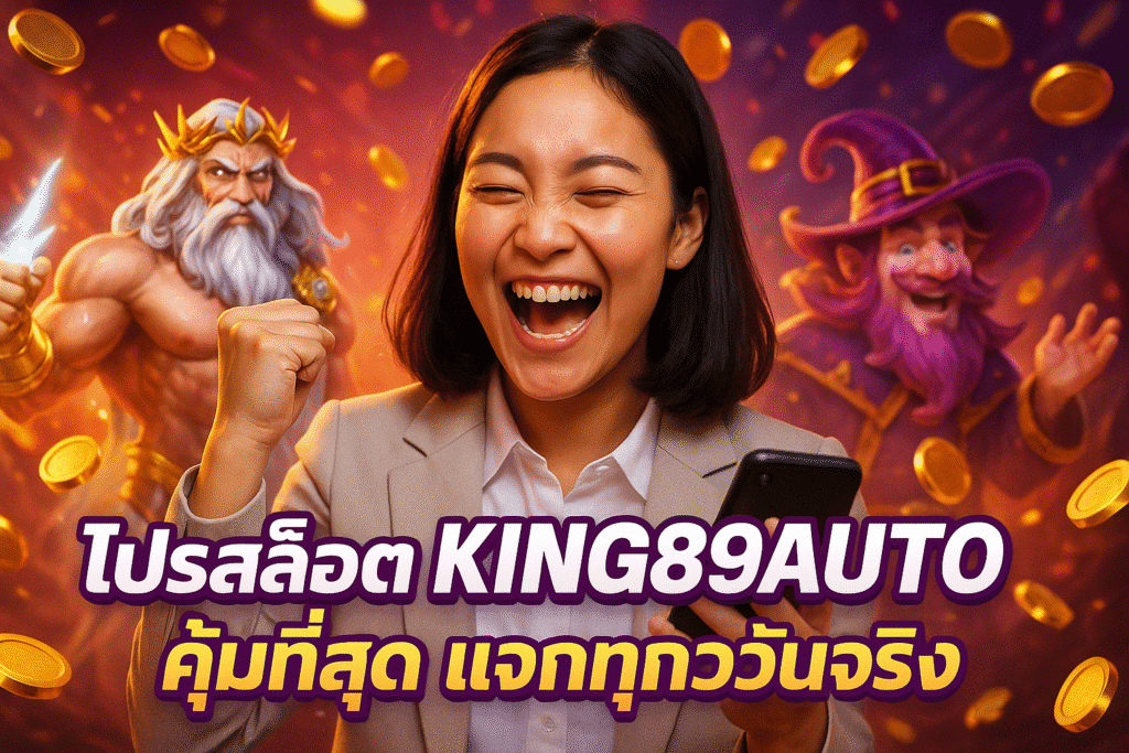 โปรสล็อต KING89AUTO คุ้มที่สุด แจกทุกวันจริง